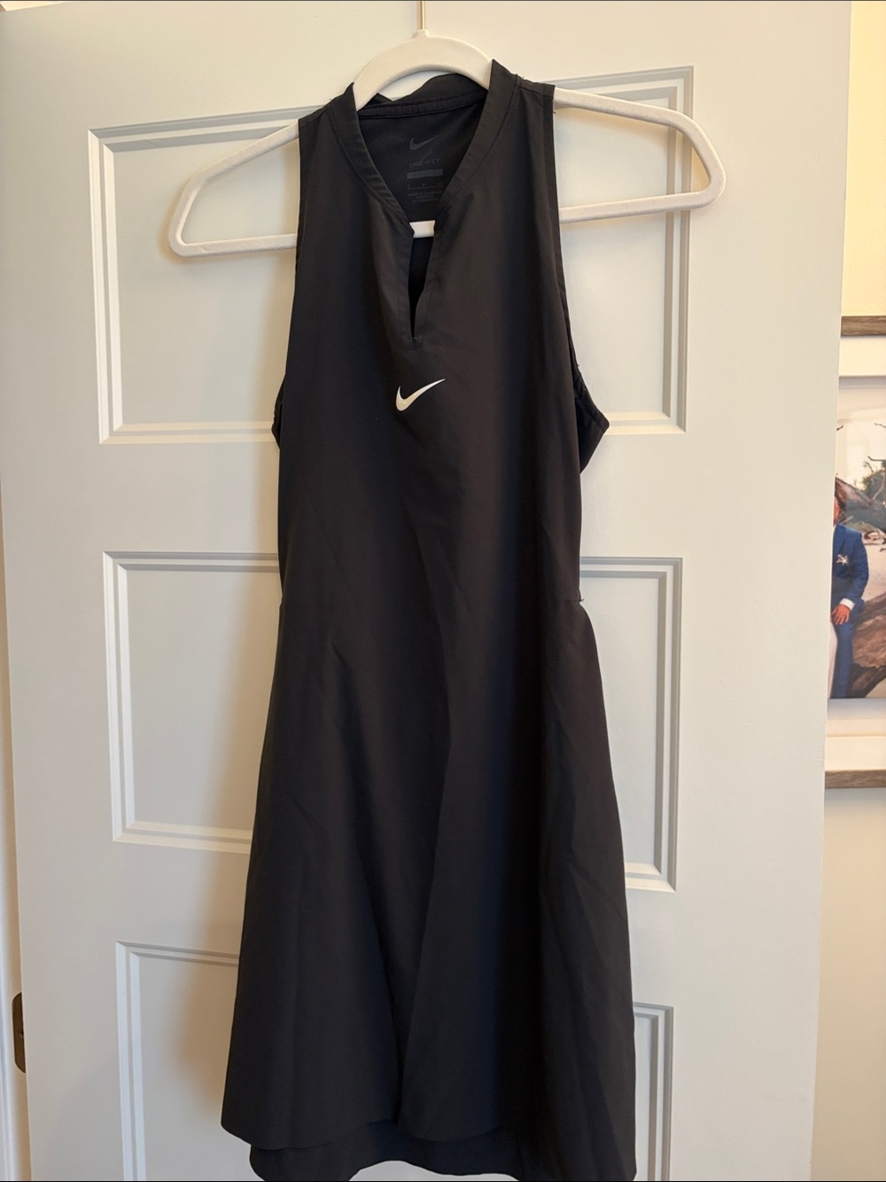 Nike Black Sleeveless Tennis (or golf) Dress with White Swoosh